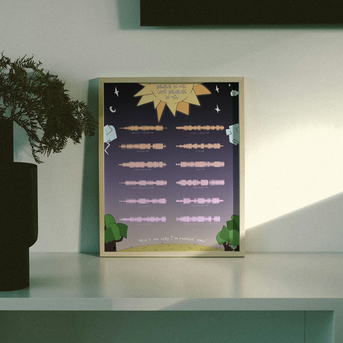 BELIEVE IN ME, WHO BELIEVES IN YOU